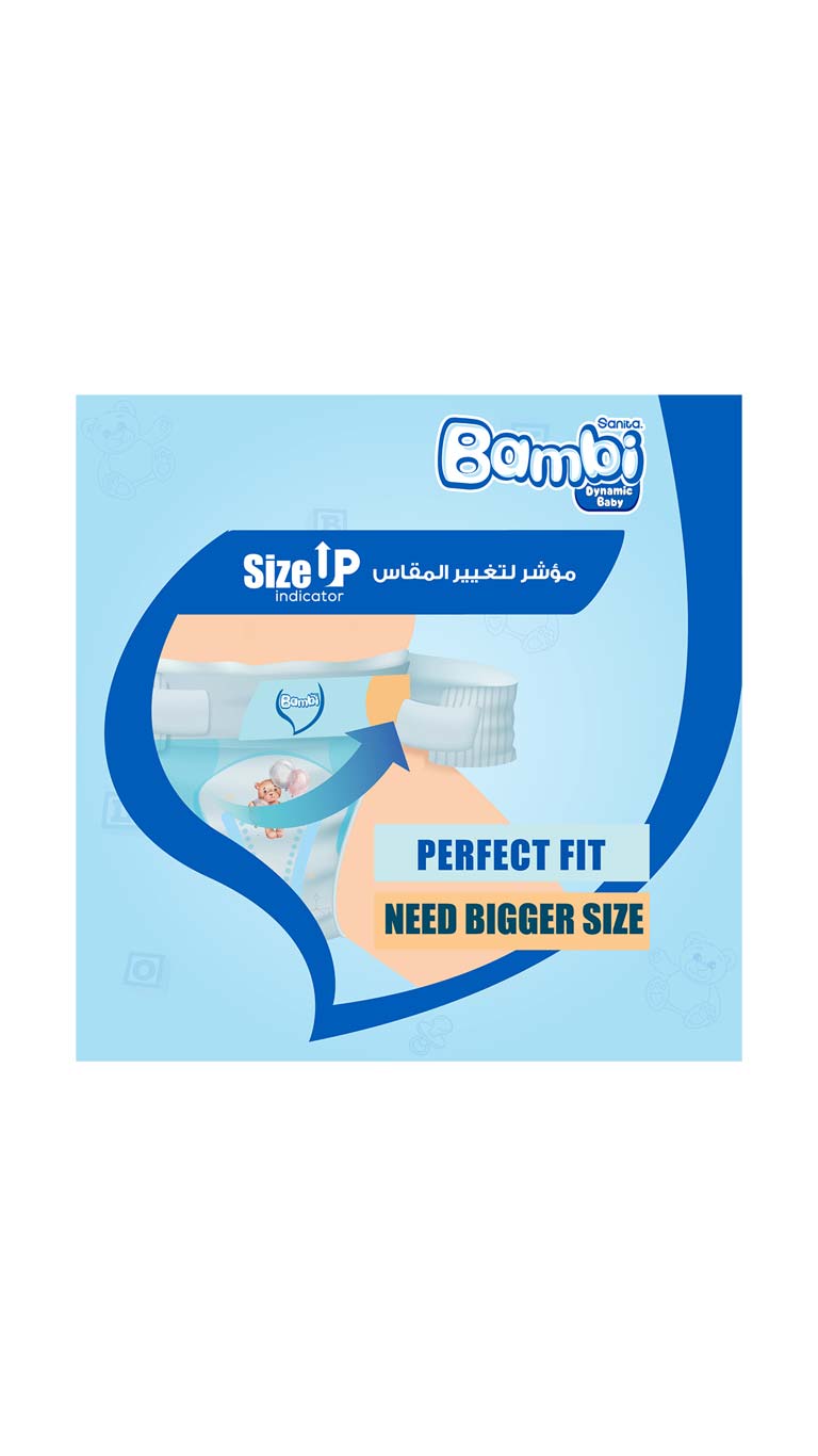 SanitaBambiSize5XLarge1222kg11Diapers5
