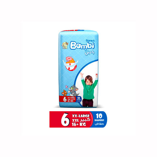 SanitaBambiSize6XXLarge10Diapers