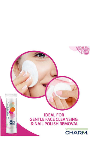 SanitaCharmMakeupPads80Pcs3
