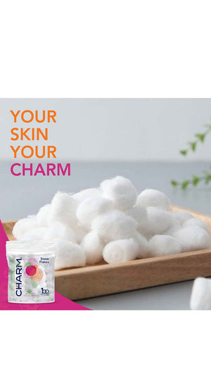 SanitaCharmSnowFlakes100CottonBalls2