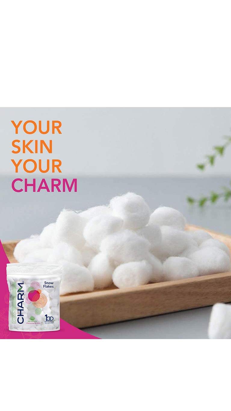 SanitaCharmSnowFlakes100CottonBalls2