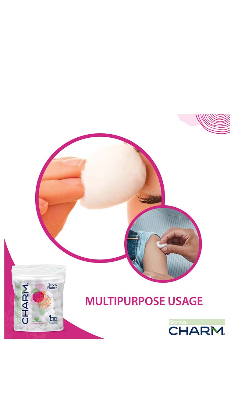 SanitaCharmSnowFlakes100CottonBalls3
