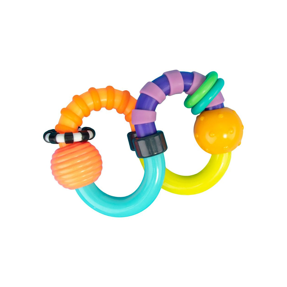 SassyTwistARooFlexiableTeetherRattle
