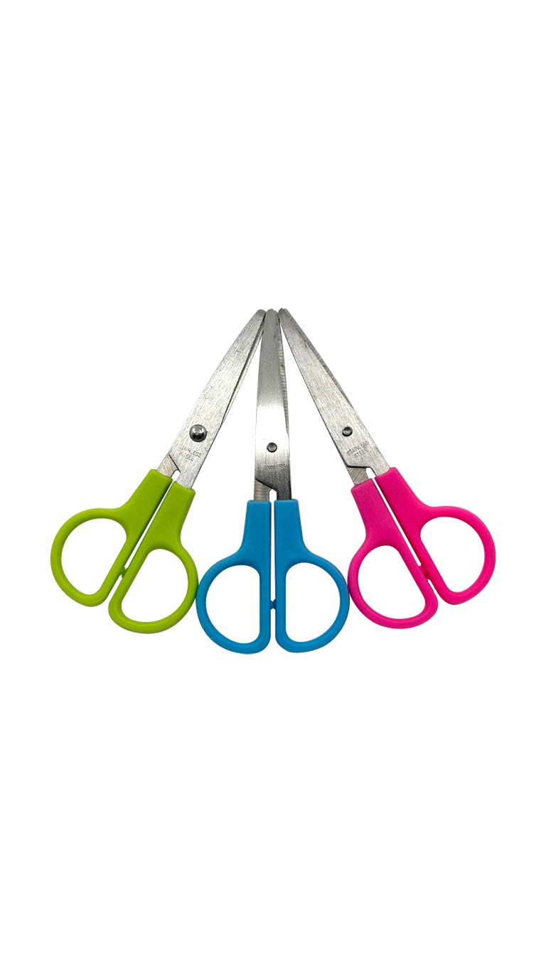 Baihang Student Scissors with Cover - 1 Piece