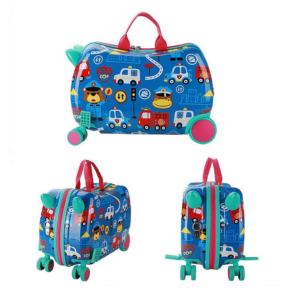 Scoot by Karry-On Kids Luggage - Police Pals
