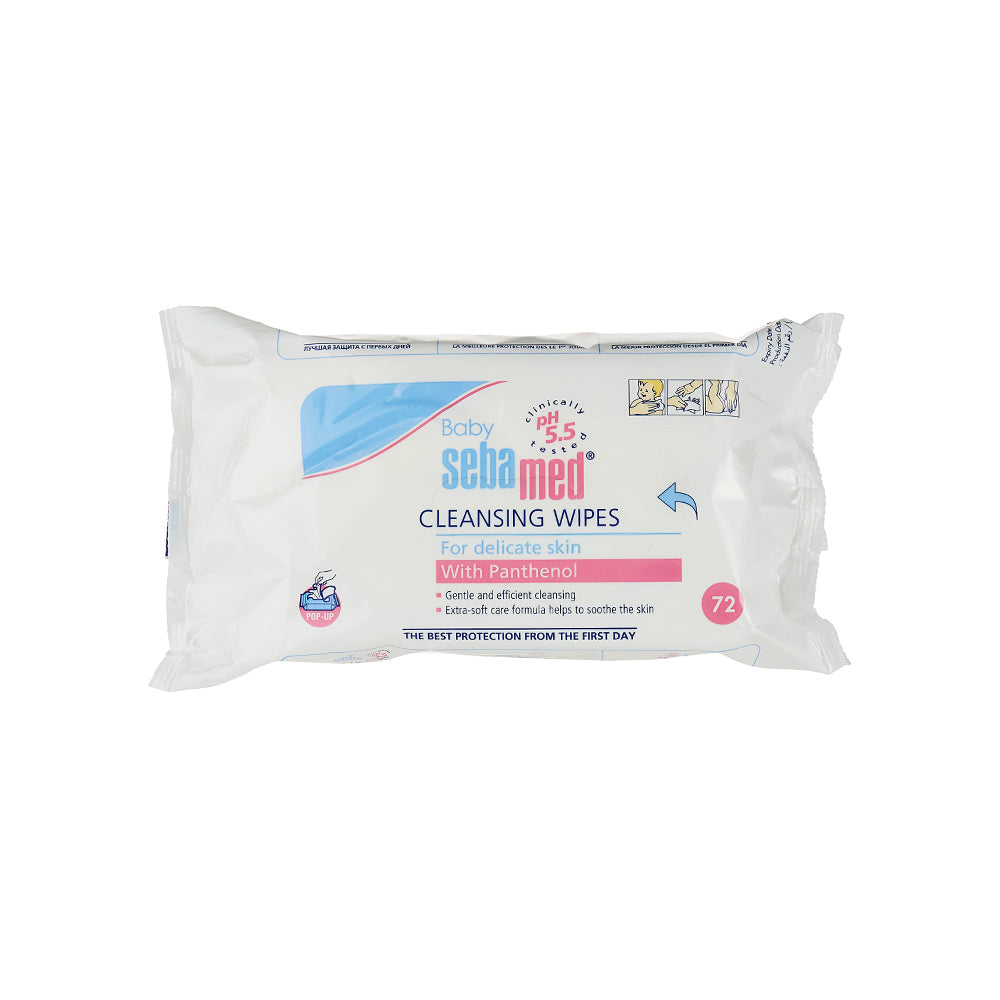 SebamedBabyCleansingWipeswithPanthenol72Wipes