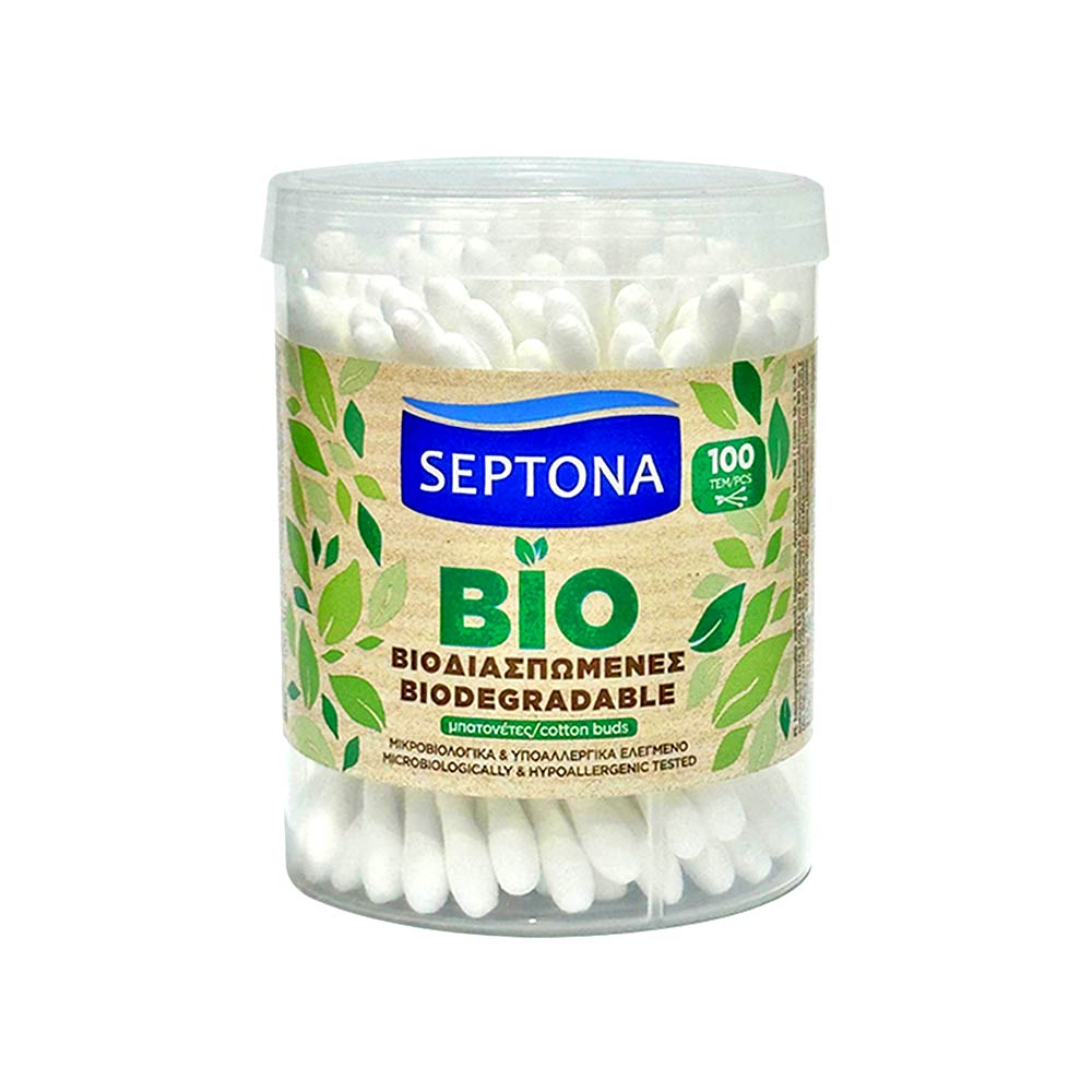 Septona Biodegradable Cotton Buds - 100 Buds