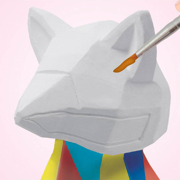 Sew Star Painting Plaster Kit - Fox