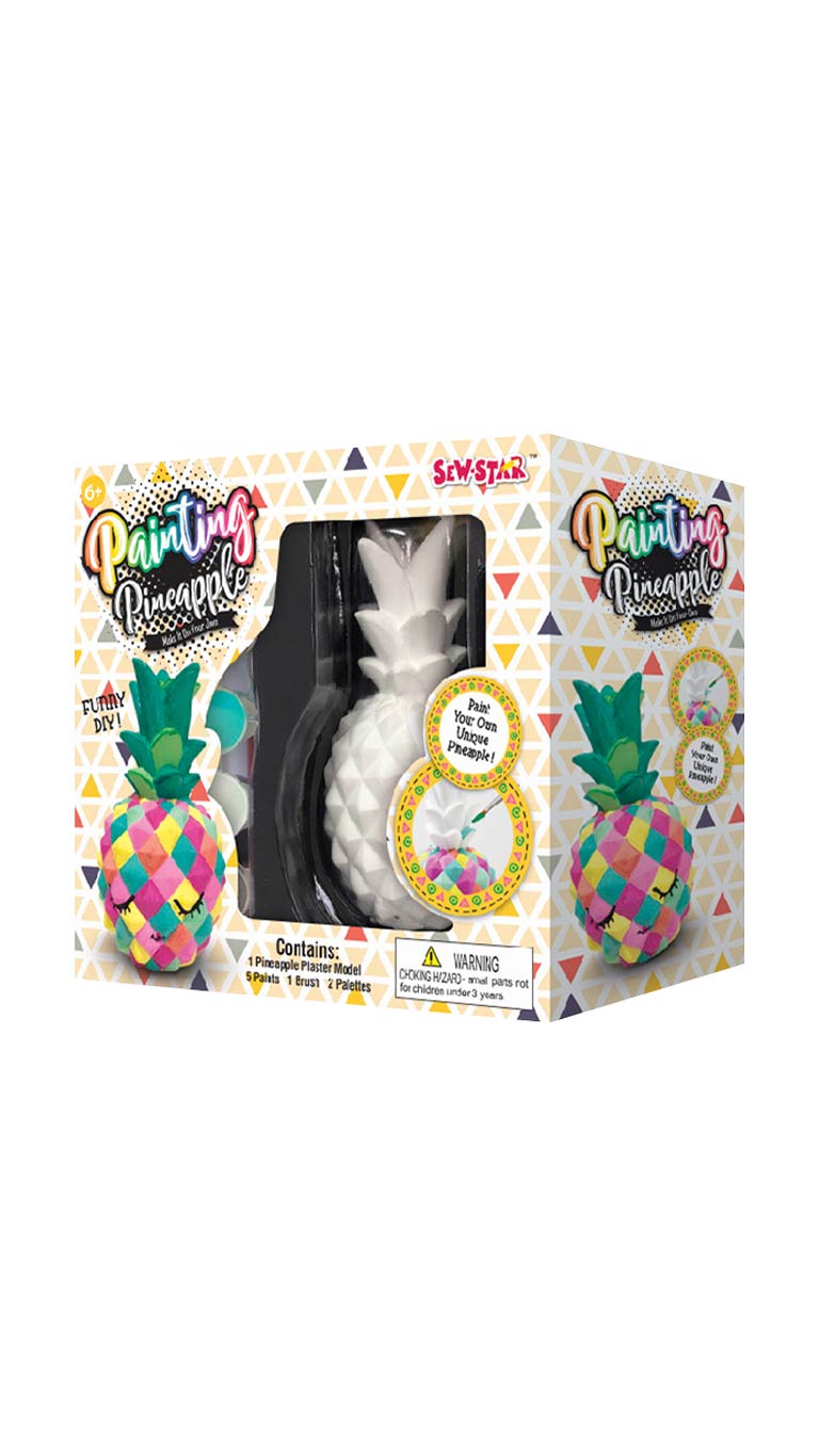 Belo Shops Painting Plaster Kit (3y+) - Pineapple
