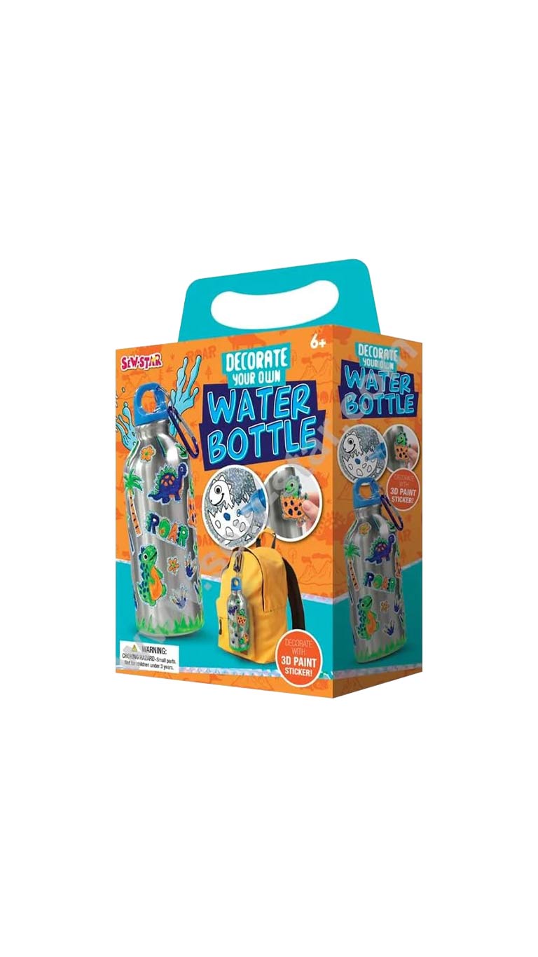 Sew Star Water Bottle - Boy