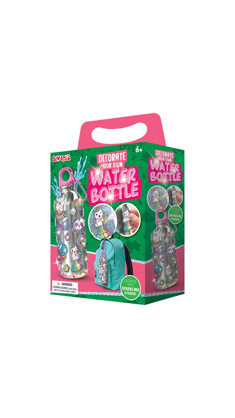 Sew Star Water Bottle (6y+) - Girl