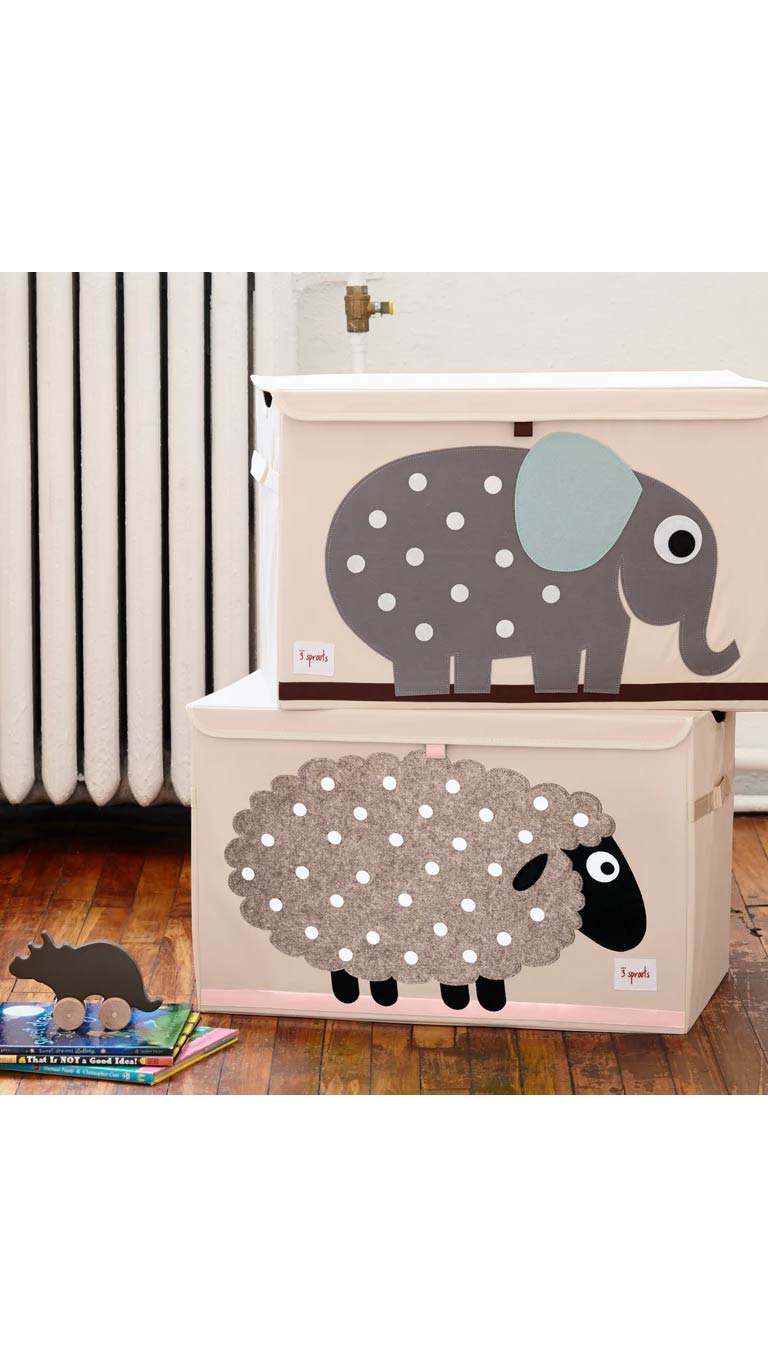 3 Sprouts Toy Chest - Sheep