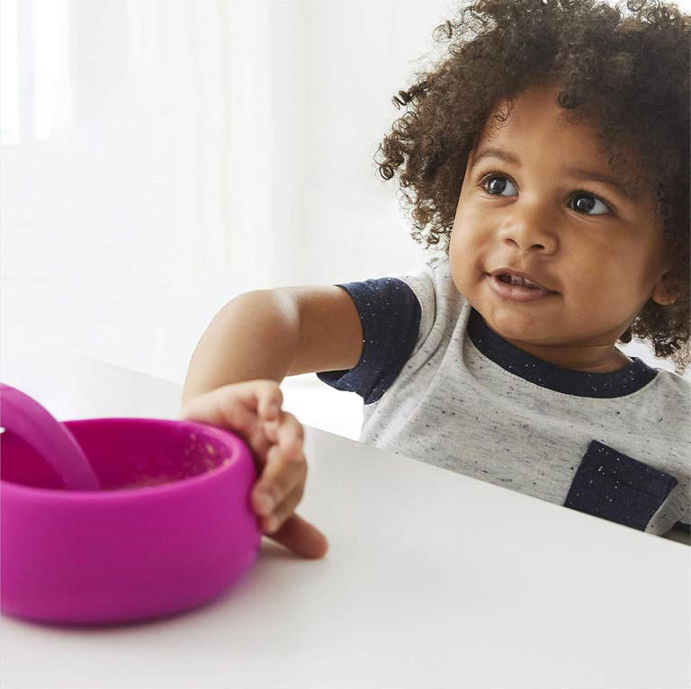 OXO Tot Silicone Bowl (6m+) - Pink