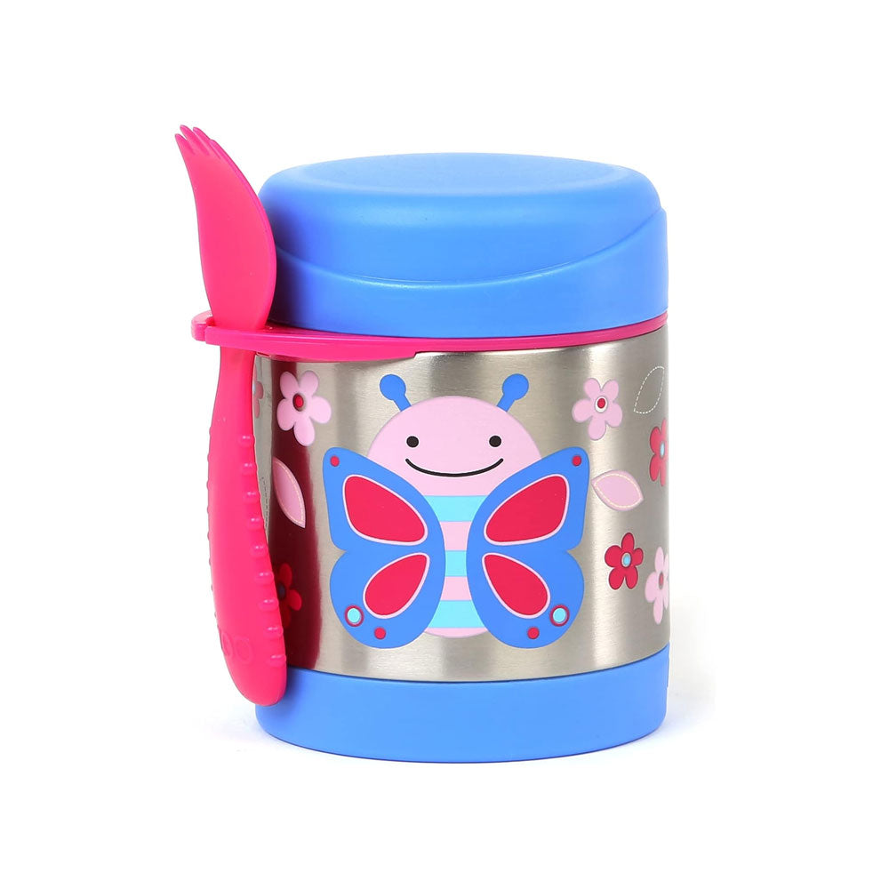Skip Hop Zoo Insulated Food Jar (3Yrs+) - Butterfly
