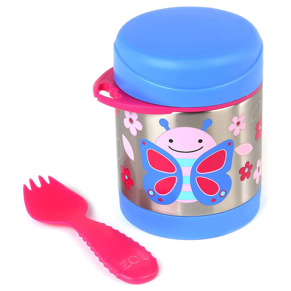 Skip Hop Zoo Insulated Food Jar (3Yrs+) - Butterfly