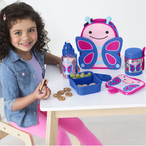 Skip Hop Zoo Insulated Food Jar (3Yrs+) - Butterfly
