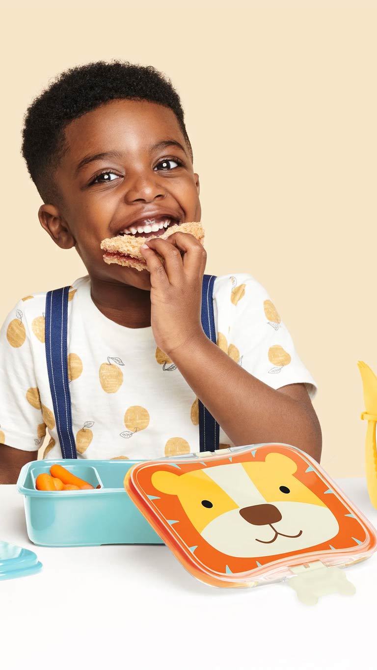 Skiphop Zoo Lunch Box - Lion