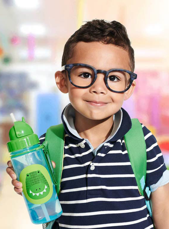 Skiphop Zoo Straw Bottle (12m+) 390ml - Crocodile