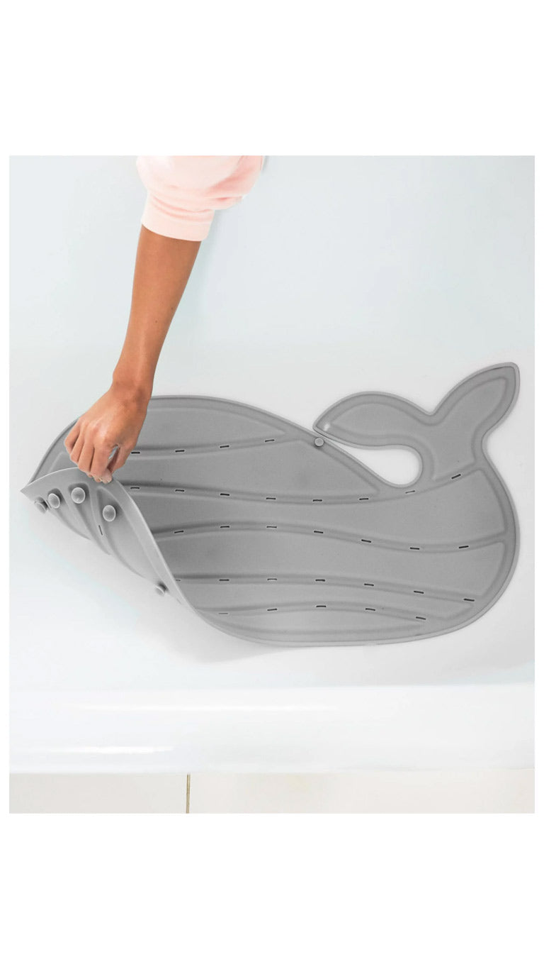 Skiphop Moby Bath Mat - Gray