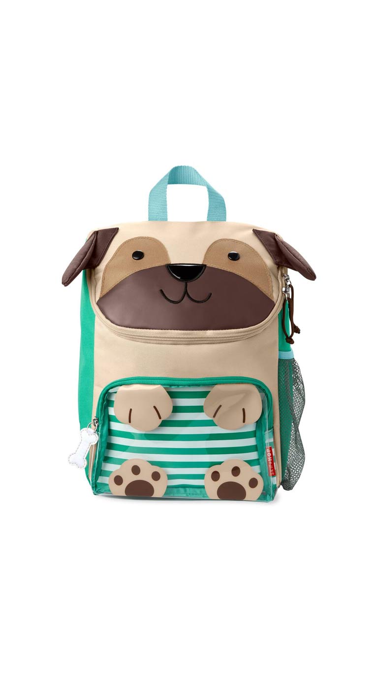 Skiphop Zoo Big Kid Backpack (3m+) - Pug