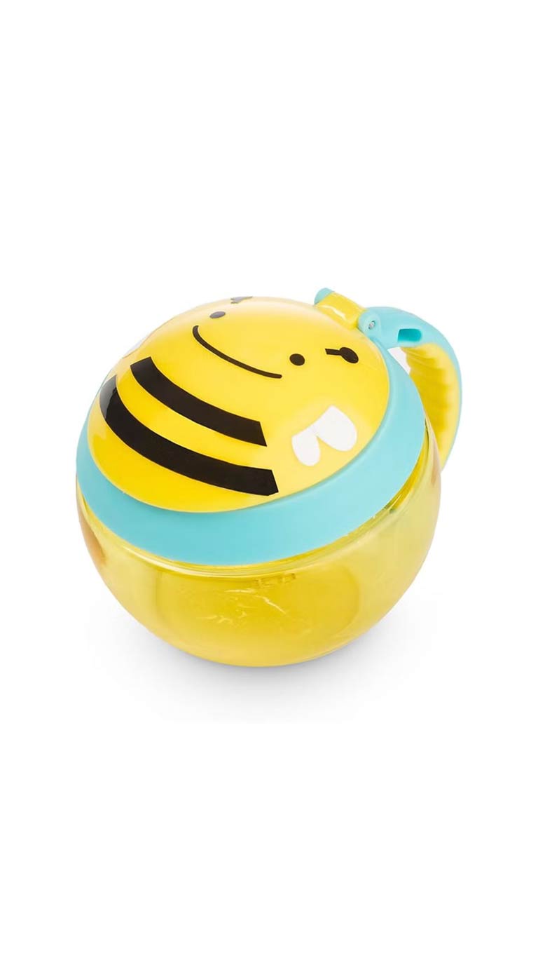 Skiphop Zoo Snack Cup (12m+) 222ml - Bee