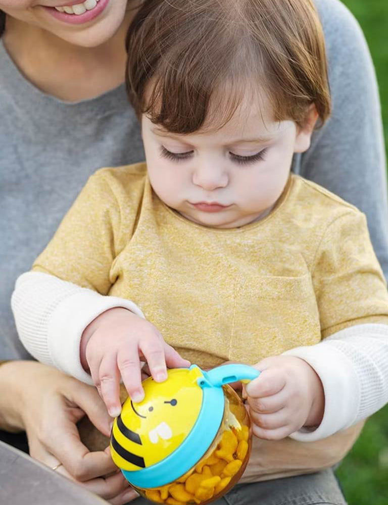 Skiphop Zoo Snack Cup (12m+) 222ml - Bee
