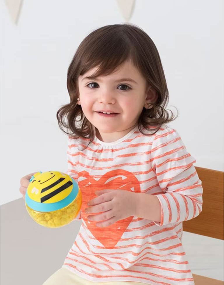 Skiphop Zoo Snack Cup (12m+) 222ml - Bee
