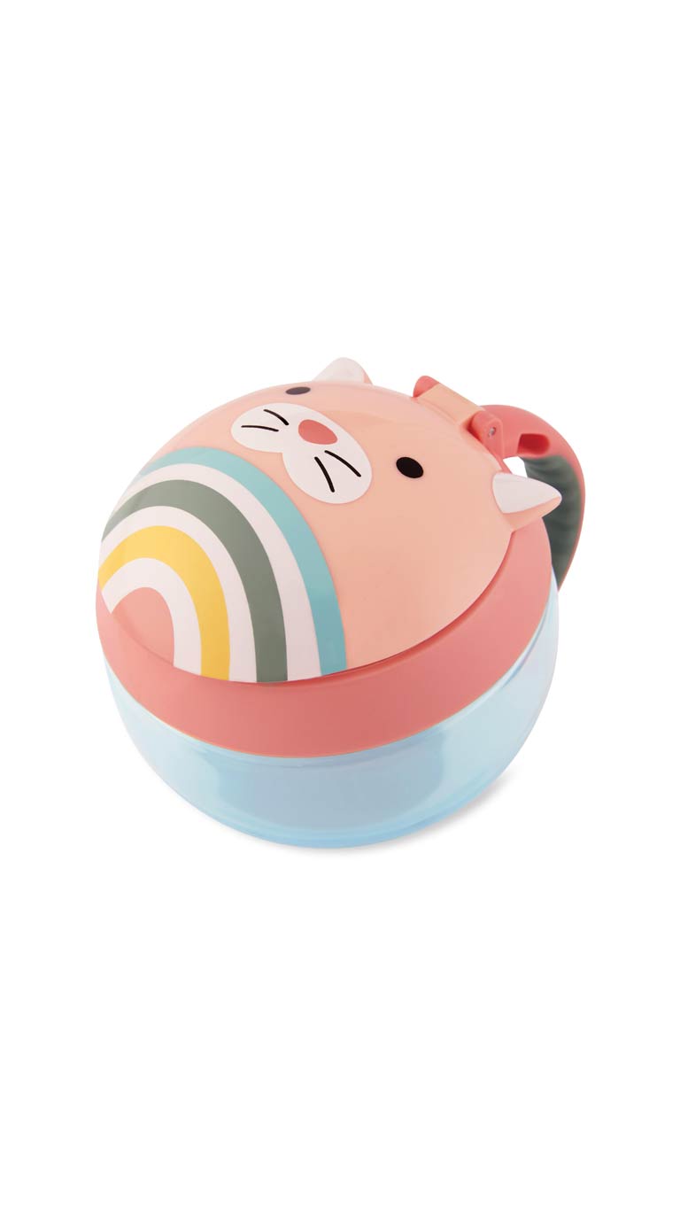 Skiphop Zoo Snack Cup (12m+) 222ml - Cat