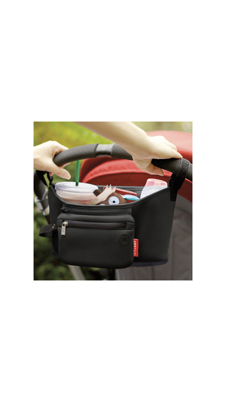 Skiphop Stroller Organizer Bag - Black