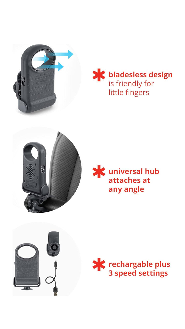 Skiphop Portable Bladeless Stroller Fan