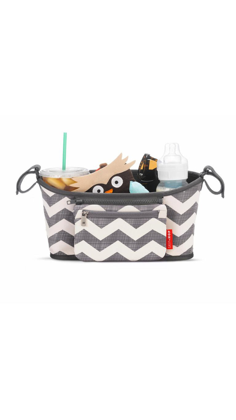 Skiphop Stroller Organizer Bag - Chevron
