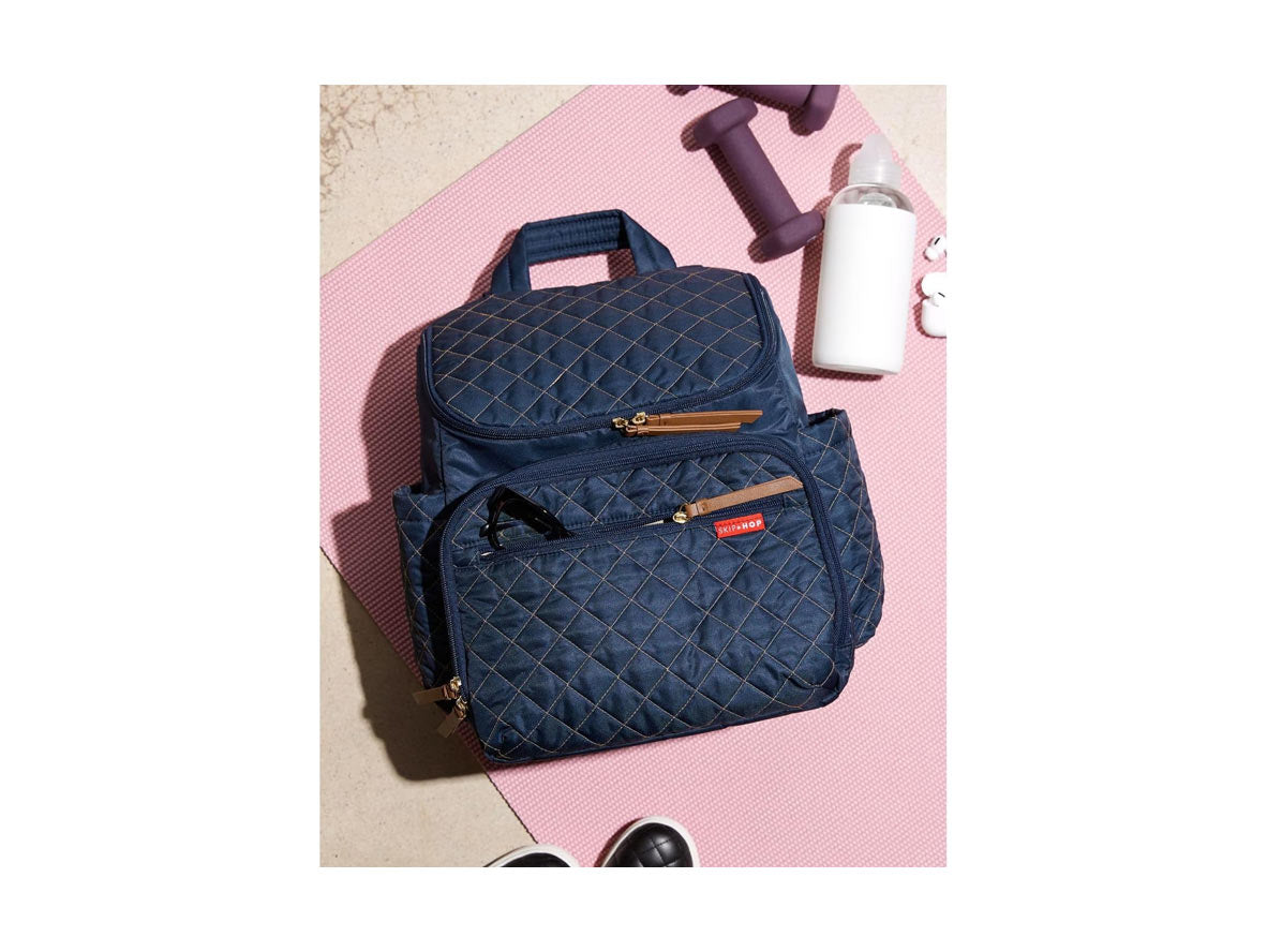 SkiphopFormaBackpackDiaperBagNavyBlue