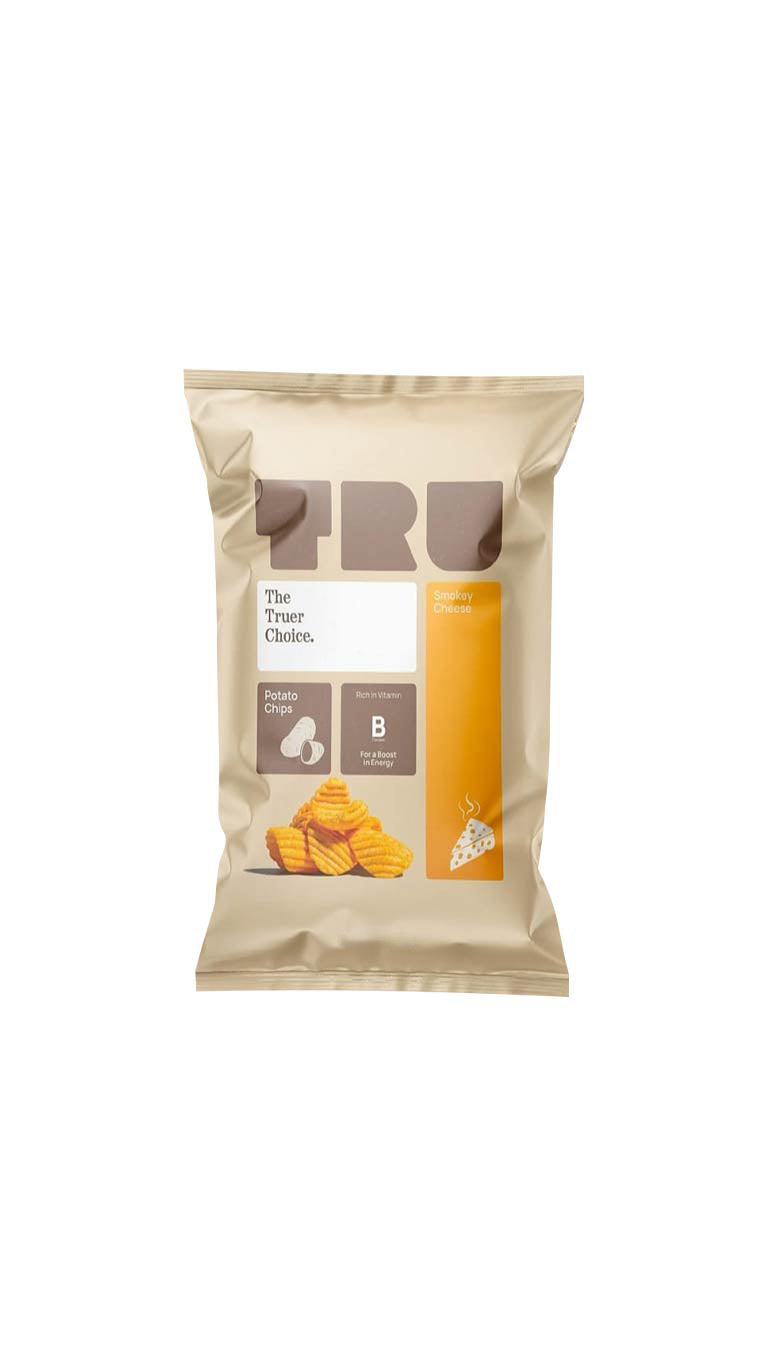 Prolife Tru Potato Chips - Smokey Cheese Flavor with Vitamins (45gm)