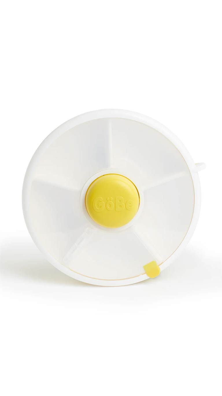 GoBe Snack Spinner Flip - Lemon Yellow