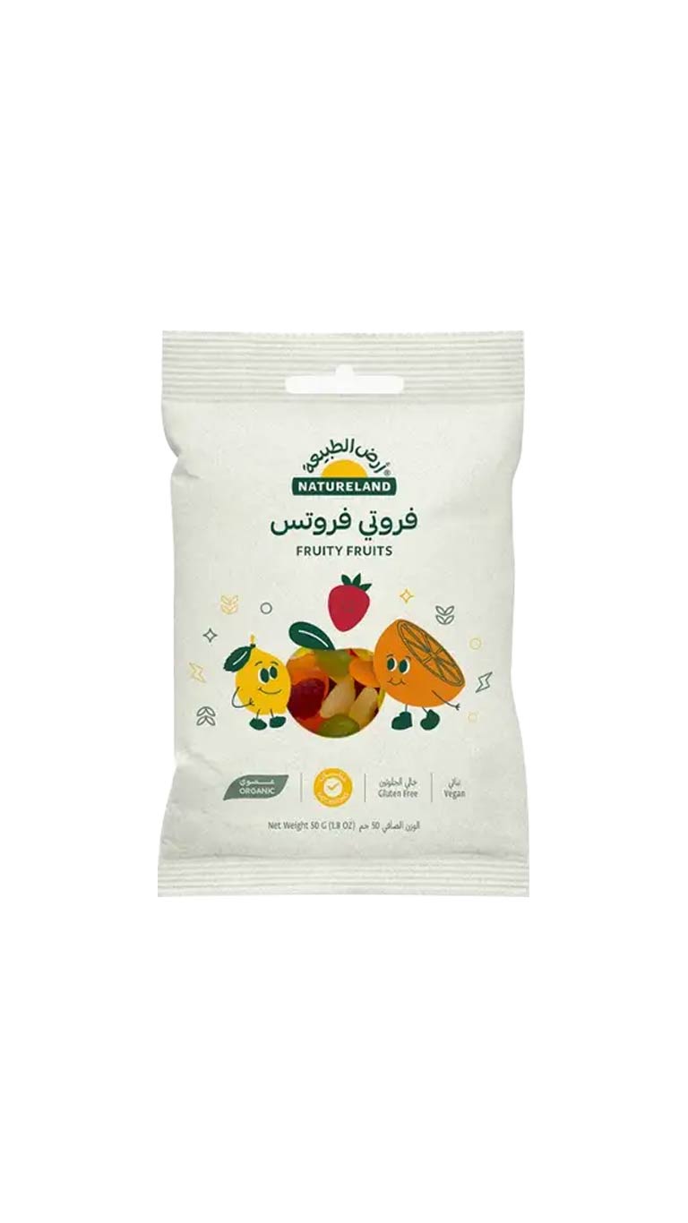 Natureland Fruity Fruits Jelly (50g)
