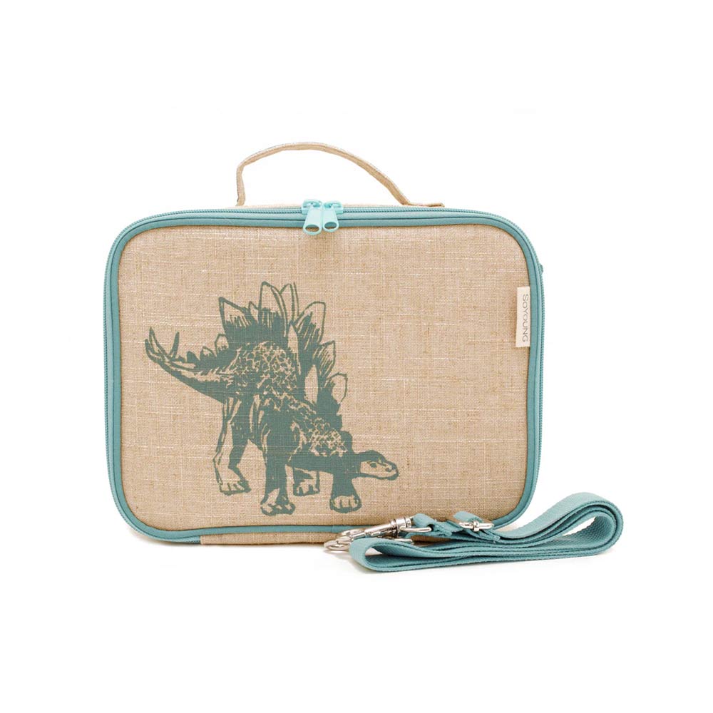SoYoung Lunch Bag - Green Stegosaurus