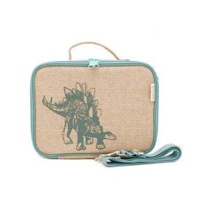 SoYoung Lunch Bag - Green Stegosaurus