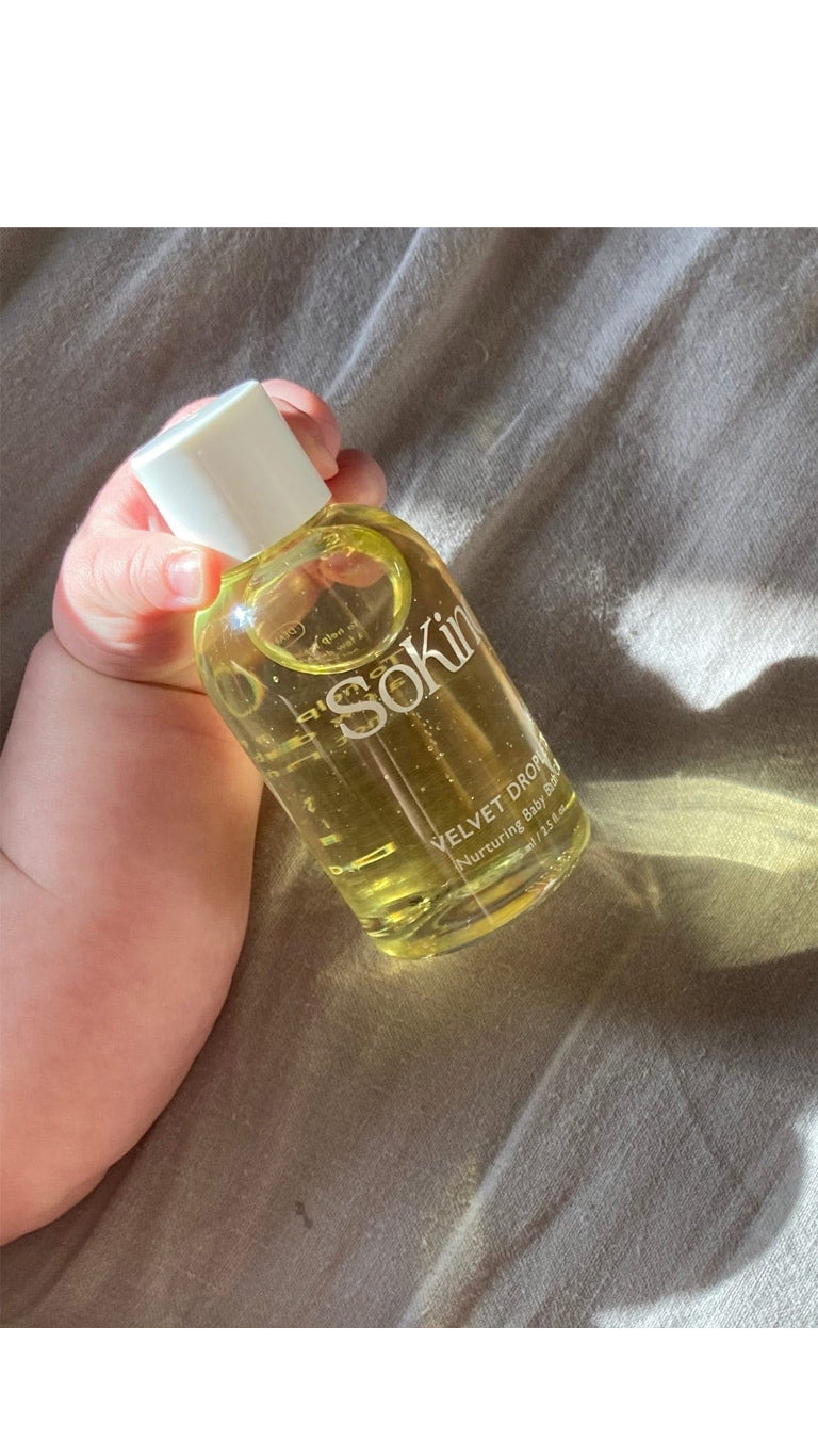 Sokind Velvet Droplets Nurturing Baby Bath Oil - 75ml