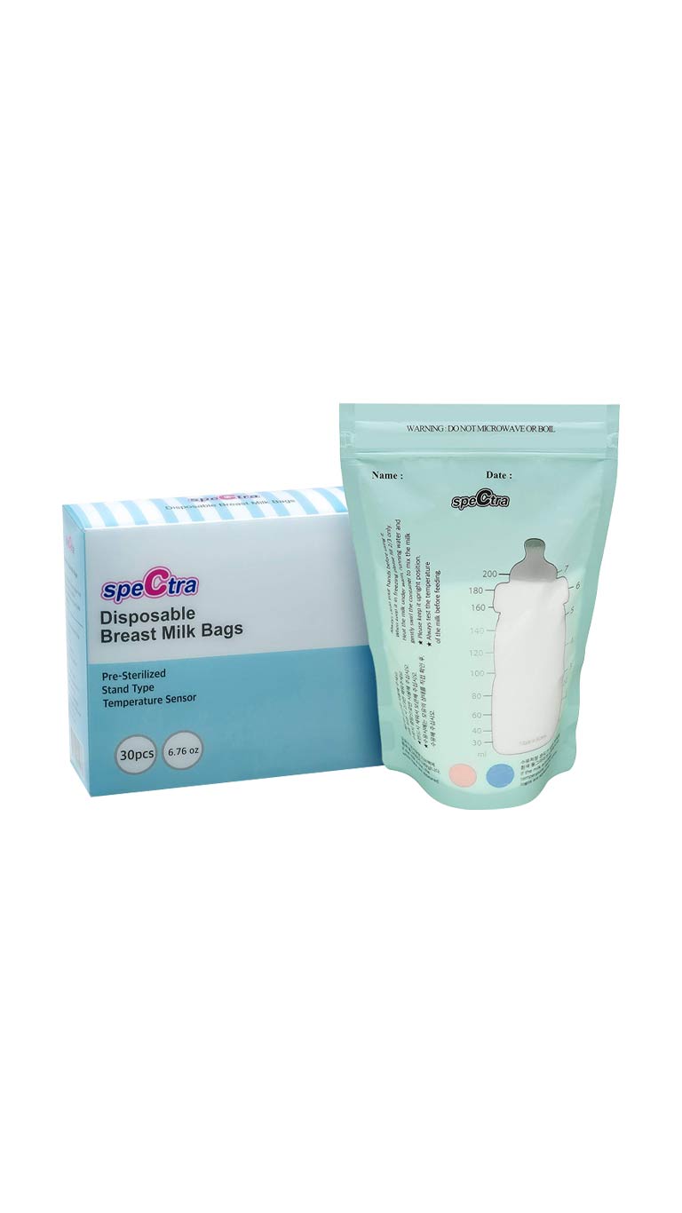 Spectra Disposable Pre-Sterilized Breast Milk Storage Bags - 30 Bags