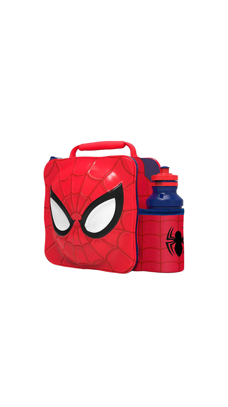 Stor3DInsulatedBagwithSportWaterBottleSpiderMan