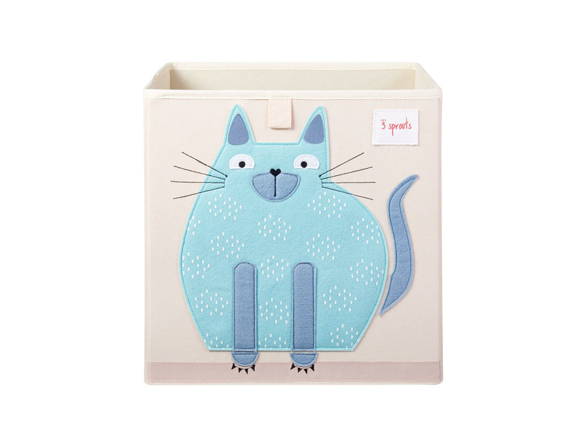 3 Sprouts Storage Box  - Cat