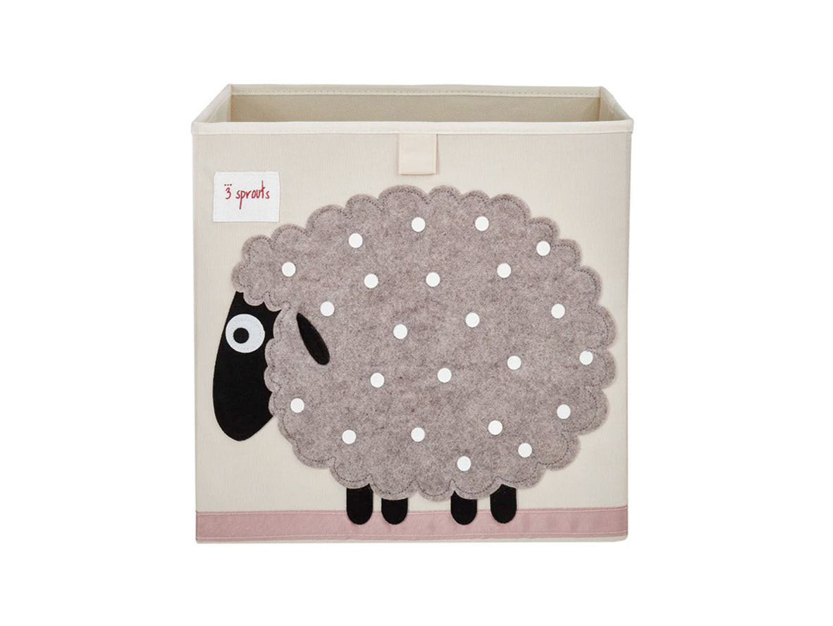 3 Sprouts Storage Box - Sheep