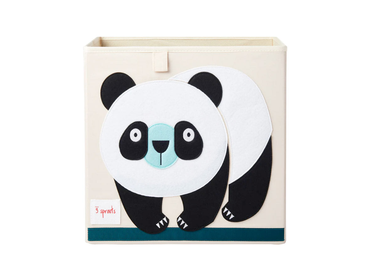 3 Sprouts Storage Box  - Panda