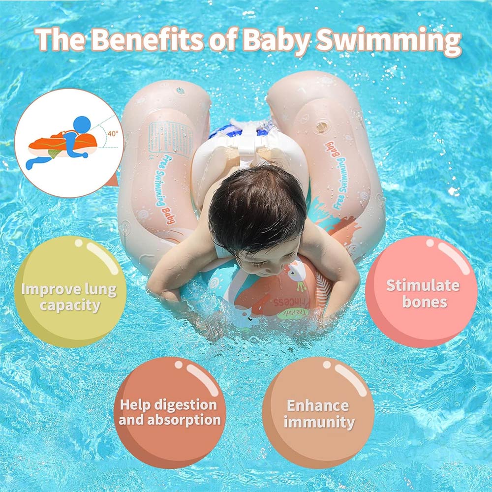SwimBobo Baby Swimming Float - The Pink Princess