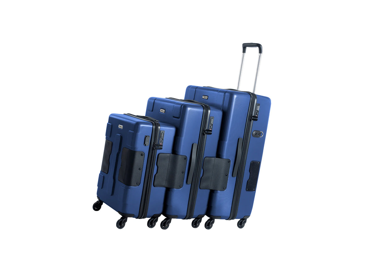 Tach V3 Connectable Luggage Bag Set of 3 – Midnight Blue