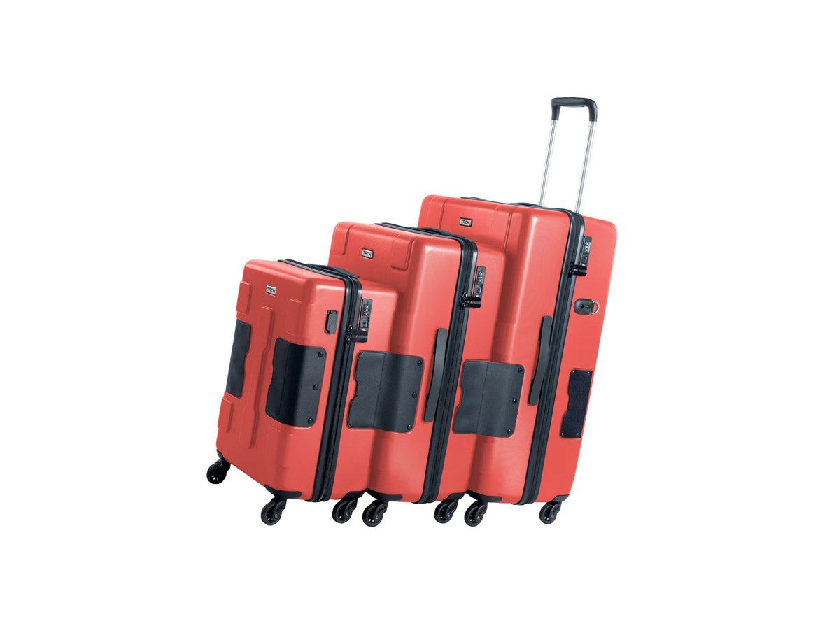 Tach Luggage V3 Connectable Luggage Set of 3 - Wine Red