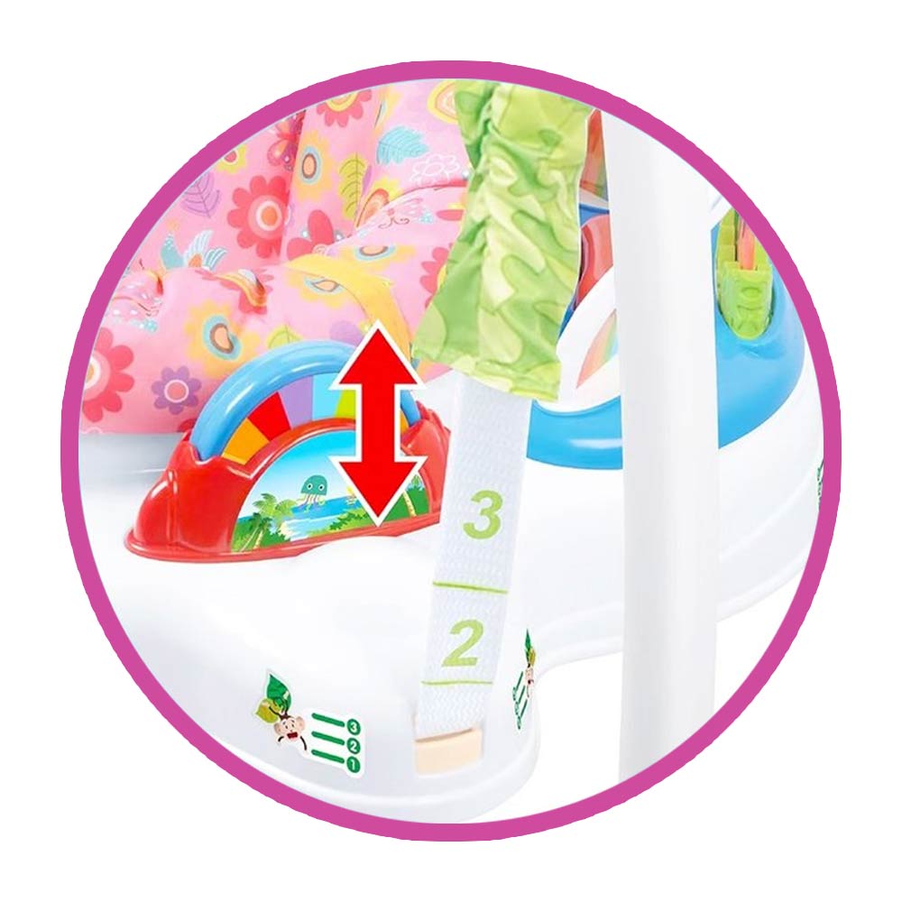 TiiBaby Baby Jumper with Lights & Music