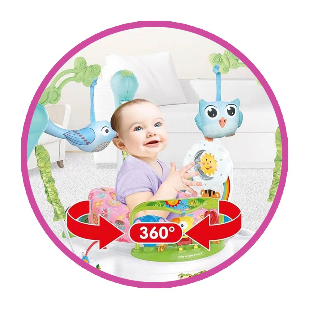 TiiBaby Baby Jumper with Lights & Music