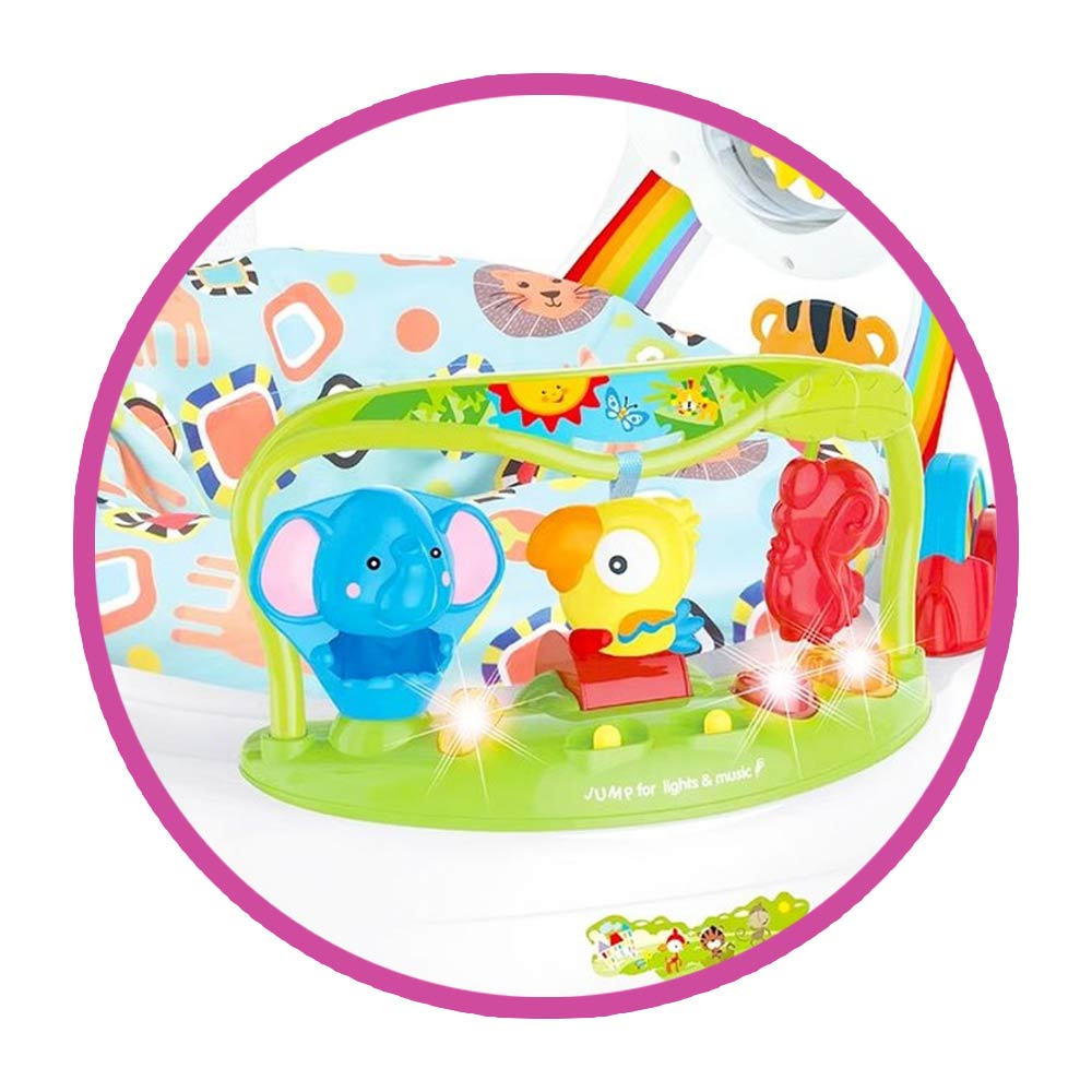 TiiBaby Baby Jumper with Lights & Music