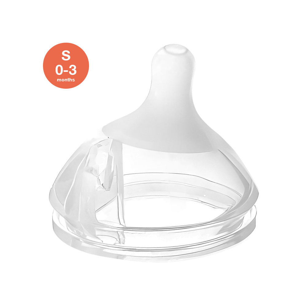 Tiny's Angled Anti-Colic Nipple (0-3m) Flow 1 - 1 Piece